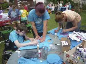 Batikování triček