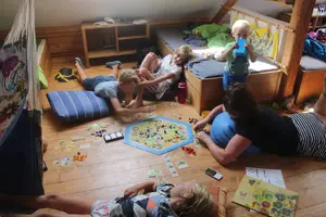 Deskovky v podkroví