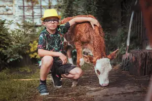 Ukázka focení na statku